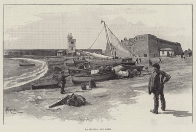 La Marina, San Remo by Amedee Forestier